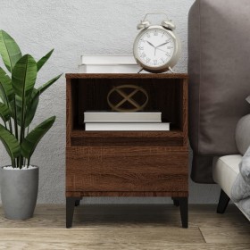 Bedside table brown oak 40x35x50 cm by vidaXL, Closets and storage - Ref: Foro24-821824, Price: 57,46 €, Discount: %