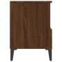 Bedside table brown oak 40x35x50 cm by vidaXL, Closets and storage - Ref: Foro24-821824, Price: 57,99 €, Discount: %