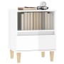 Nightstands 2 units glossy white 40x35x50 cm by vidaXL, Nightstands - Ref: Foro24-821799, Price: 87,02 €, Discount: %