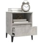 Bedside tables 2 units concrete gray 40x35x50 cm by vidaXL, Closets and storage - Ref: Foro24-821819, Price: 87,92 €, Discoun...