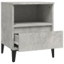 Bedside tables 2 units concrete gray 40x35x50 cm by vidaXL, Closets and storage - Ref: Foro24-821819, Price: 87,92 €, Discoun...