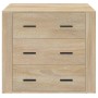 Aparador madera contrachapada color roble Sonoma 80x33x70 cm de vidaXL, Aparadores - Ref: Foro24-816579, Precio: 97,22 €, Des...