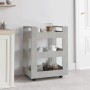 Plywood gray concrete kitchen cart 60x45x80cm by vidaXL, Kitchen and dining carts - Ref: Foro24-816820, Price: 58,66 €, Disco...