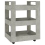 Plywood gray concrete kitchen cart 60x45x80cm by vidaXL, Kitchen and dining carts - Ref: Foro24-816820, Price: 58,66 €, Disco...