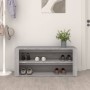 Mueble zapatero madera contrachapada gris Sonoma 100x35x45 cm de vidaXL, Zapateros y organizadores de calzado - Ref: Foro24-8...