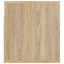 Mesita de noche de pared roble Sonoma 50x36x40 cm de vidaXL, Mesitas de noche - Ref: Foro24-816886, Precio: 59,82 €, Descuent...