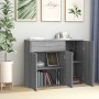 Gray Sonoma plywood sideboard 88x30x70 cm by vidaXL, Sideboards - Ref: Foro24-815367, Price: 87,60 €, Discount: %