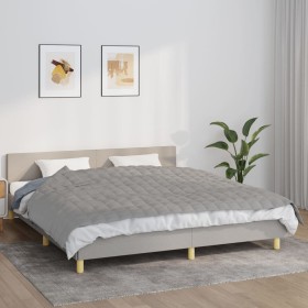 Weighted blanket, gray fabric, 155x220 cm, 11 kg by vidaXL, Blankets - Ref: Foro24-350723, Price: 67,99 €, Discount: %