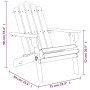 Adirondack garden chairs with footrest 2 pcs acacia wood by vidaXL, Garden chairs - Ref: Foro24-3145015, Price: 262,72 €, Dis...