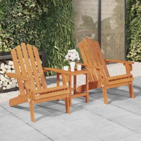 Adirondack Gartenstühle 2 Einheiten aus massivem Akazienholz von vidaXL, Gartenstühle - Ref: Foro24-3145014, Preis: 239,99 €,...