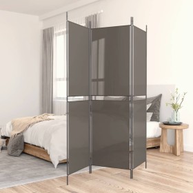 Divider screen with 3 anthracite gray fabric panels 150x220 cm by vidaXL, Room dividers - Ref: Foro24-350244, Price: 31,99 €,...