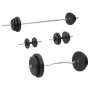 Juego de barras y mancuernas con discos 90 kg de vidaXL, Peso libre - Ref: Foro24-3145029, Precio: 221,90 €, Descuento: %