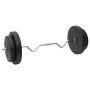 Juego de barras y mancuernas con discos 90 kg de vidaXL, Peso libre - Ref: Foro24-3145030, Precio: 241,81 €, Descuento: %