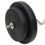 Juego de barras y mancuernas con discos 90 kg de vidaXL, Peso libre - Ref: Foro24-3145030, Precio: 241,81 €, Descuento: %