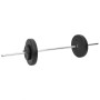 Set of bars and dumbbells with plates 60 kg by vidaXL, free weight - Ref: Foro24-3145024, Price: 133,99 €, Discount: %