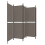 Divider screen with 5 anthracite gray fabric panels 250x220 cm by vidaXL, Room dividers - Ref: Foro24-350252, Price: 38,91 €,...