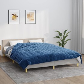 Weighted blanket blue fabric 200x225 cm 9 kg by vidaXL, Blankets - Ref: Foro24-350798, Price: 63,84 €, Discount: %