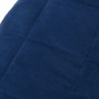 Weighted blanket blue fabric 200x225 cm 9 kg by vidaXL, Blankets - Ref: Foro24-350798, Price: 64,17 €, Discount: %