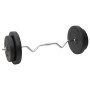 Set of bars and dumbbells with plates 120 kg by vidaXL, free weight - Ref: Foro24-3145032, Price: 331,81 €, Discount: %