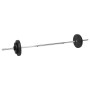 Juego de barras y mancuernas con discos 60 kg de vidaXL, Peso libre - Ref: Foro24-3145027, Precio: 168,12 €, Descuento: %