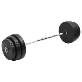 Kurzhantelcurl mit Scheiben 90 kg von vidaXL, freies Gewicht - Ref: Foro24-3145022, Preis: 182,11 €, Rabatt: %