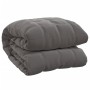 Gray fabric weighted blanket 155x220 cm 11 kg by vidaXL, Blankets - Ref: Foro24-350777, Price: 57,99 €, Discount: %