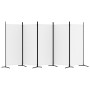 5-panel white fabric room divider screen 433x180 cm by vidaXL, Room dividers - Ref: Foro24-350266, Price: 57,95 €, Discount: %