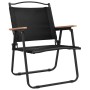 Camping chairs 2 pcs black Oxford fabric 54x55x78 cm by vidaXL, Garden chairs - Ref: Foro24-319485, Price: 92,14 €, Discount: %