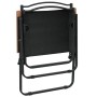 Sillas de camping 2 uds tela Oxford negro 54x55x78 cm de vidaXL, Sillas de jardín - Ref: Foro24-319485, Precio: 92,14 €, Desc...