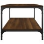 Mesa de centro madera contrachapada roble marrón 80x50x40 cm de vidaXL, Mesas de centro - Ref: Foro24-819371, Precio: 44,58 €...