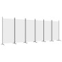 6-panel white fabric room divider screen 520x180 cm by vidaXL, Room dividers - Ref: Foro24-350270, Price: 106,86 €, Discount: %