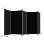 Divider screen with 5 black fabric panels 433x180 cm by vidaXL, Room dividers - Ref: Foro24-350269, Price: 80,10 €, Discount: %