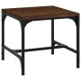 Brown oak plywood side table 40x40x35 cm by vidaXL, Coffee table - Ref: Foro24-819410, Price: 21,99 €, Discount: %