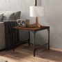 Brown oak plywood side table 40x40x35 cm by vidaXL, Coffee table - Ref: Foro24-819410, Price: 21,99 €, Discount: %