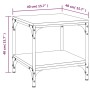 Beistelltische 2 Einheiten Sonoma-Eichensperrholz 40x40x40 cm von vidaXL, Couchtisch - Ref: Foro24-819380, Preis: 53,39 €, Ra...