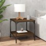 Oak brown plywood side table 40x40x40 cm by vidaXL, Coffee table - Ref: Foro24-819385, Price: 26,54 €, Discount: %