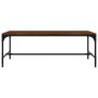 Mesa de centro madera contrachapada marrón roble 80x50x35 cm de vidaXL, Mesas de centro - Ref: Foro24-819396, Precio: 30,20 €...