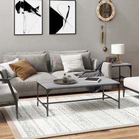 Sonoma gray plywood coffee table 80x50x35 cm by vidaXL, Coffee table - Ref: Foro24-819395, Price: 39,99 €, Discount: %