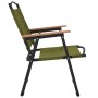 Camping chairs 2 pcs green Oxford cloth 54x55x78 cm by vidaXL, Garden chairs - Ref: Foro24-319486, Price: 92,26 €, Discount: %