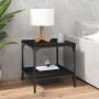 2 black plywood side tables 40x40x40 cm by vidaXL, Coffee table - Ref: Foro24-819378, Price: 39,77 €, Discount: %