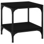 2 black plywood side tables 40x40x40 cm by vidaXL, Coffee table - Ref: Foro24-819378, Price: 39,77 €, Discount: %