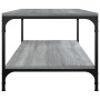 Gray Sonoma plywood coffee table 100x50x40 cm by vidaXL, Coffee table - Ref: Foro24-819365, Price: 50,46 €, Discount: %