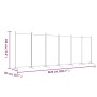 6-panel anthracite gray fabric room divider screen 520x180 cm by vidaXL, Room dividers - Ref: Foro24-350272, Price: 99,62 €, ...