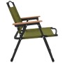 Camping chairs 2 pcs Green Oxford fabric 54x43x59 cm by vidaXL, Garden chairs - Ref: Foro24-319483, Price: 82,84 €, Discount: %