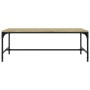 Mesa de centro madera contrachapada roble Sonoma 80x50x35 cm de vidaXL, Mesas de centro - Ref: Foro24-819393, Precio: 39,64 €...