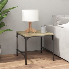 Mesa de centro madera contrachapada roble Sonoma 50x50x35 cm de vidaXL, Mesas de centro - Ref: Foro24-819398, Precio: 28,99 €...