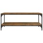 Smoked oak plywood coffee table 100x50x40 cm by vidaXL, Coffee table - Ref: Foro24-819364, Price: 57,72 €, Discount: %