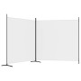 Divider screen with 2 white fabric panels 348x180 cm by vidaXL, Room dividers - Ref: Foro24-350274, Price: 54,98 €, Discount: %