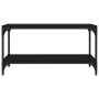 Mueble para TV madera contrachapada y acero negro 80x33x41 cm de vidaXL, Muebles TV - Ref: Foro24-819332, Precio: 47,47 €, De...