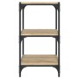 Sonoma oak plywood and steel shelving 40x33x70.5 cm by vidaXL, Bookcases and shelves - Ref: Foro24-819308, Price: 40,99 €, Di...